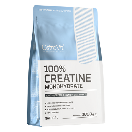 OSTROVIT CREATINE MONOHYDRATE DẠNG TÚI 1000G - TĂNG SỨC MẠNH CƠ BẮP