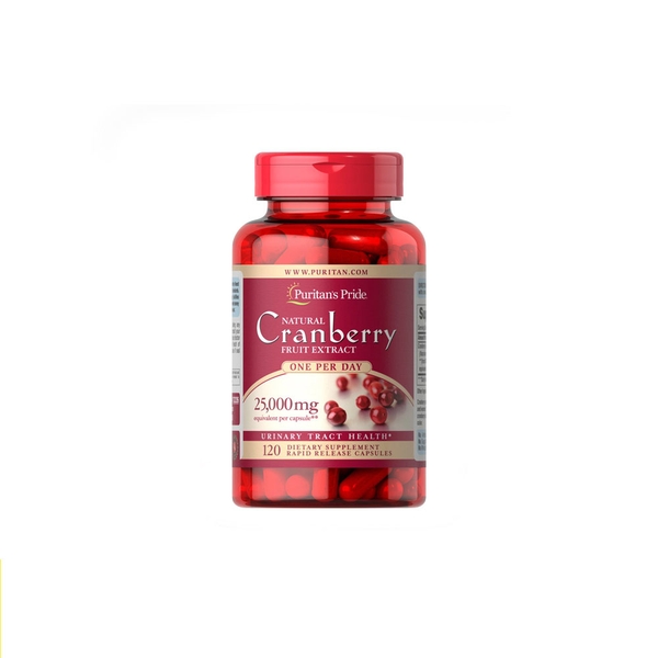 Puritan's Pride Natural Cranberry - (60/120 viên)