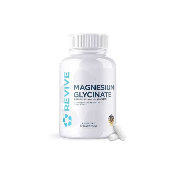 Revive Magnesium Glycinate 200mg - Giảm Căng Thẳng, Lo Âu, Ngủ Ngon Sâu Giấc