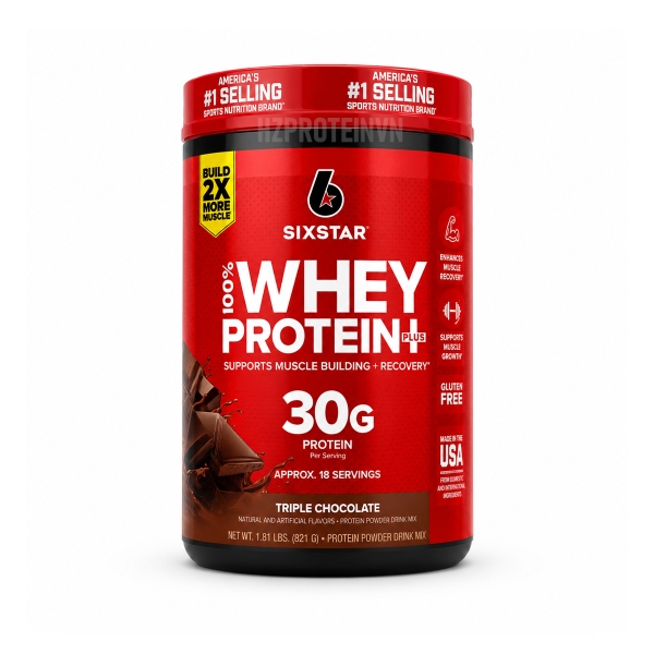 Sixstar 100% Whey Protein Plus - Hỗ trợ tăng cơ và phục hồi thể lực
