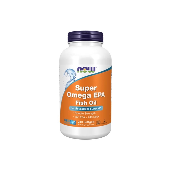 Now Super Omega EPA 1200mg 360 EPA/240 DHA (240 Viên) - Viên Uống Dầu Cá Cô Đặc