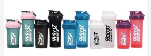 SHAKER BÌNH NƯỚC THỂ THAO NUTREX 600ML