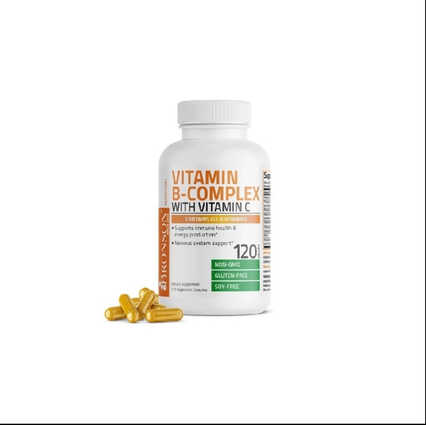 BRONSON VITAMIN B COMPLEX + VITAMIN C (120 VIÊN): TĂNG CƯỜNG MIỄN DỊCH VÀ HỖ TRỢ HỆ THẦN KINH