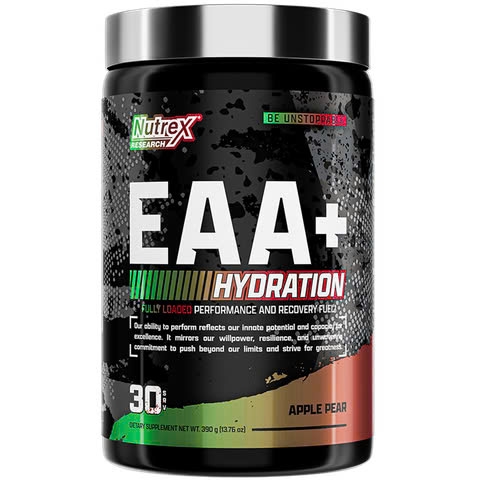 NUTREX EAA+ HYDRATION - PHỤC HỒI, PHÁT TRIỂN CƠ BẮP, BỔ SUNG ĐIỆN GIẢI BÙ NƯỚC (30 LẦN DÙNG)