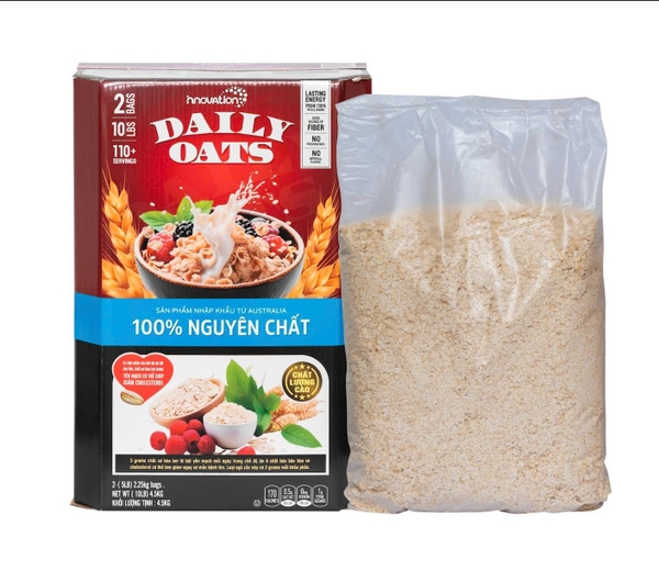 Yến Mạch Nguyên Chất Innovation Daily Oats 10 Lbs (4.5 Kg)
