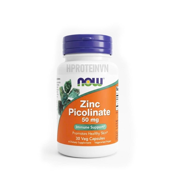 Now Zinc Picolinate 50mg - Tăng cường sức khỏe sinh lý
