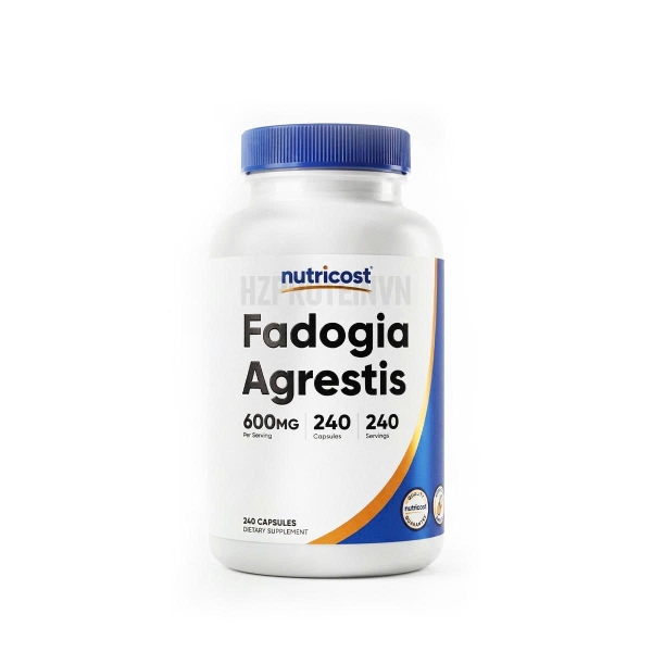 Nutricost Fadogia Agrestis 600mg - Hỗ trợ sức khỏe sinh lý và hiệu suất thể thao