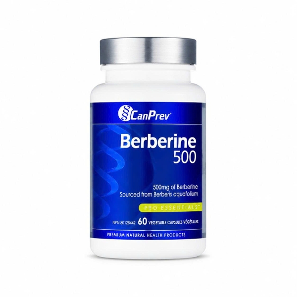 Canprev Berberine 500 - Hỗ trợ chuyển hóa đường huyết (60 Viên)