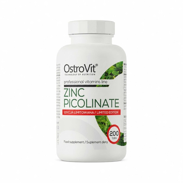 Ostrovit Zinc Picolinate Limited Edition - Tăng Chức Năng Miễn Dịch (200 viên)