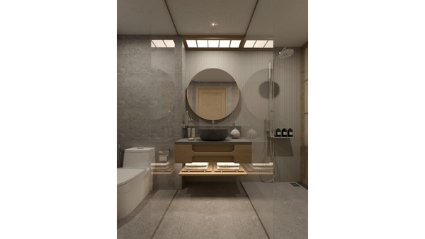 Căn studio khoáng nóng Q2545 view sông Đà cực đẹp tại Wyndham Thanh Thủy