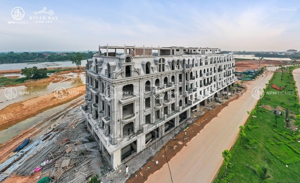 Mới - Qũy căn shophouse Riverbay Vĩnh Yên, khu đô thị Bắc Đầm Vạc giá gốc chủ đầu tư