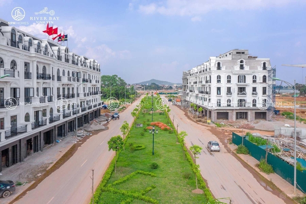 Mới - Qũy căn shophouse Riverbay Vĩnh Yên, khu đô thị Bắc Đầm Vạc giá gốc chủ đầu tư