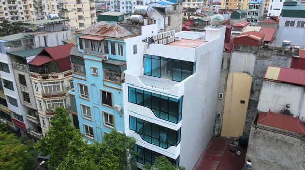 Nhà mặt ngõ cách Trần Quý Kiên 30m, diện tích 90m² x 6 tầng, mặt tiền 6.63m