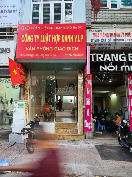 Cho Thuê Mặt Bằng Kinh Doanh/ Văn Phòng Mặt Đường Ngọc Lâm