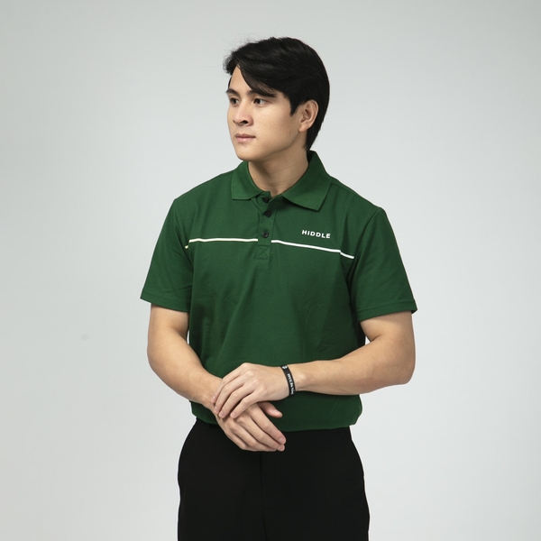 Một chiếc áo thun hiddle vải được làm bằng chất liệu cotton