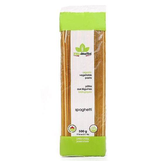 Mỳ Spaghetti rau củ Hữu cơ Bioitalia 500g