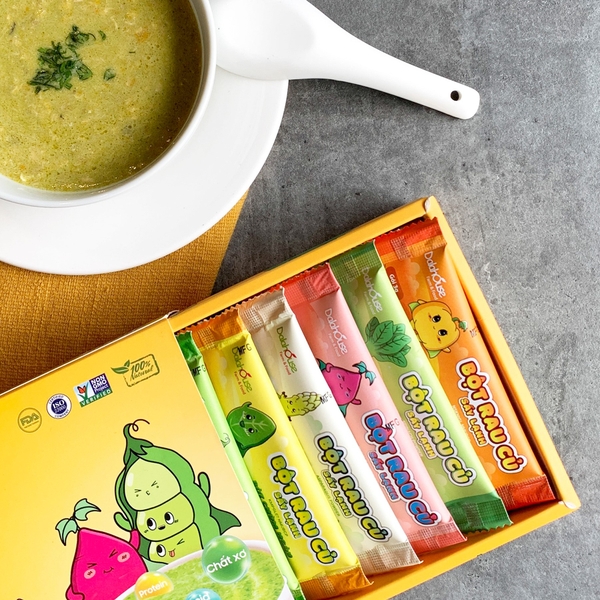 Hộp Bột Rau Dinh Dưỡng Cho Bé