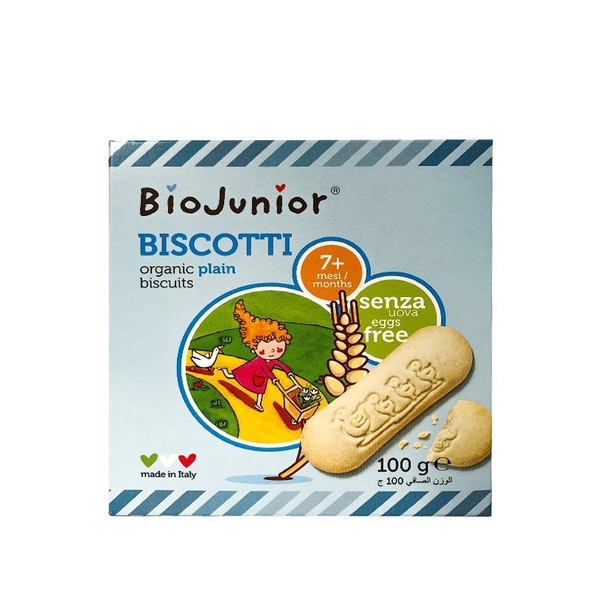 Bánh ăn dặm hữu cơ cho bé vị truyền thống Bio junior 100g