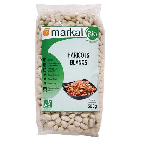 Đậu Trắng Hữu Cơ Markal 500g