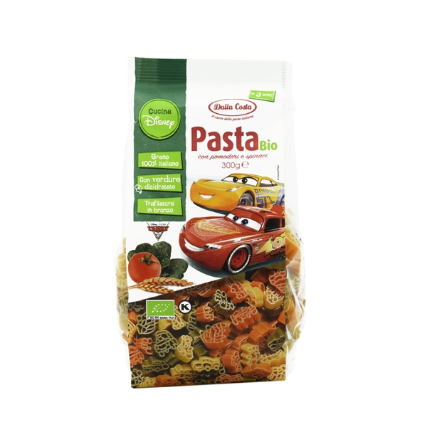 Nui ăn dặm Hữu cơ hình ô tô Dalla Costa 300g