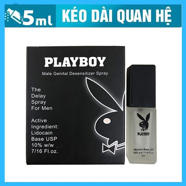 Chai xịt chống xuất tinh sớm Playboy USA