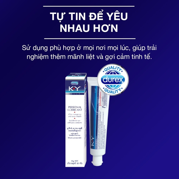 Gel bôi trơn gốc nước KY giúp cuộc yêu trở nên thăng hoa, khó cưỡng