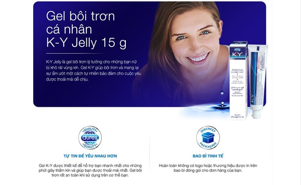 Gel bôi trơn Ky Lelly rất an toàn khi sử dụng trên cơ thể bạn