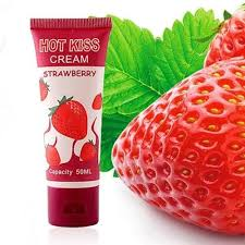 Gel bôi trơn Hot Kiss Cream hương Strawberry 100ml