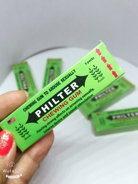 Kẹo kích dục nữ Philter Chewing Gum là gì? Tác dụng như thế nào?