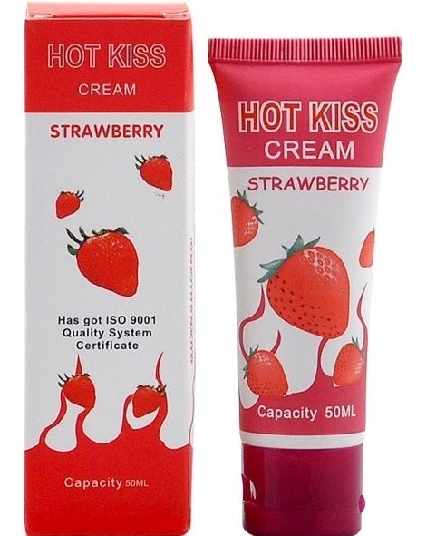 gel-boi-tron-hot-kiss-cream-huong-strawberry-100ml