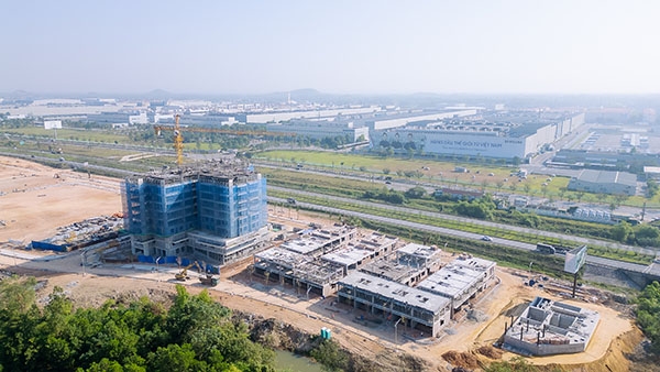 TÒA NHÀ XÃ HỘI- Khu dân cư Đại Thắng- AN TOÀN, VƯỢT TIẾN ĐỘ
