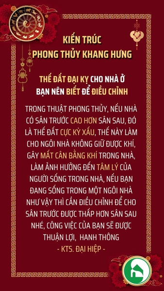 THẾ ĐẤT ĐẠI KỴ GIA CHỦ CẦN BIẾT