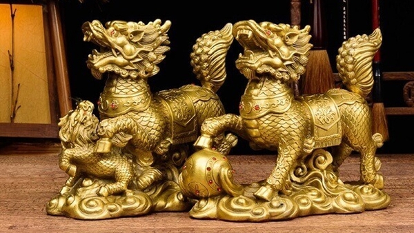 CÁCH ĐẶT KỲ LÂN TRONG NHÀ CHUẨN PHONG THỦY