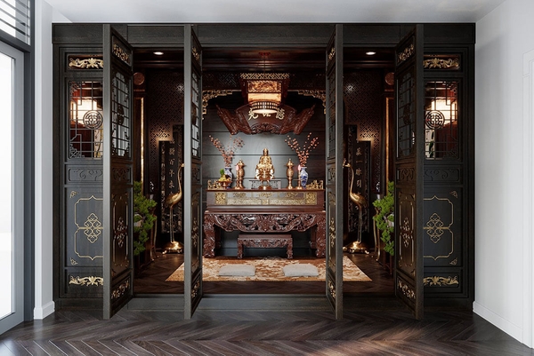 CÁCH XÁC ĐỊNH HƯỚNG ĐẶT BÀN THỜ CHUẨN PHONG THỦY CHO GIA CHỦ