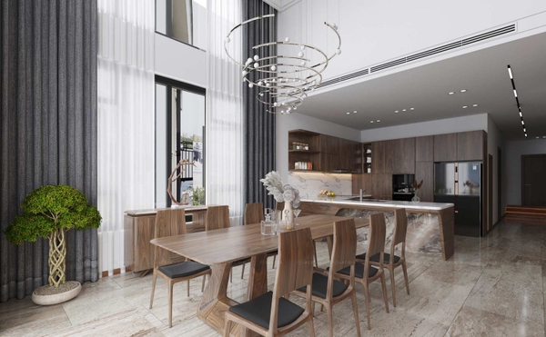 KINH NGHIỆM THIẾT KẾ NỘI THẤT PHÒNG BẾP CHUẨN PHONG THỦY