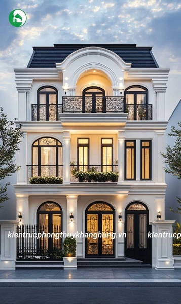 CHIÊM NGƯỠNG 25+ MẪU BIỆT THỰ 3 TẦNG TÂN CỔ ĐIỂN ĐẸP NHẤT