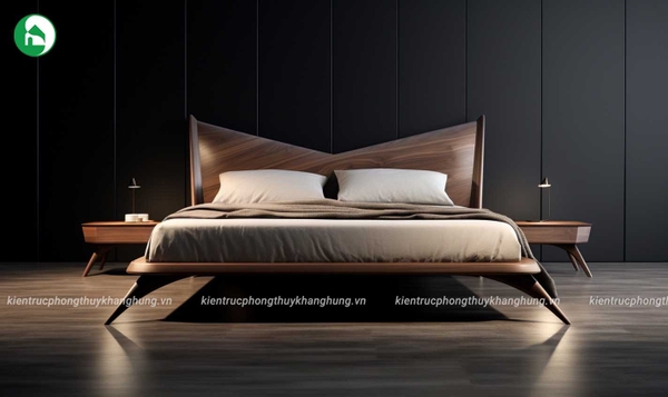 MẪU GIƯỜNG GỖ ÓC CHÓ ĐẸP HIỆN ĐẠI, CAO CẤP NHẤT