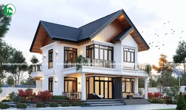 10 MẪU NHÀ 2 TẦNG ĐẸP Ở NÔNG THÔN TIẾT KIỆM, ĐƠN GIẢN