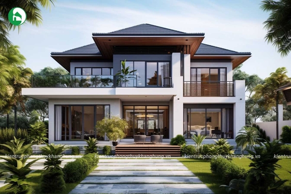 MẪU NHÀ 2 TẦNG HIỆN ĐẠI - XU HƯỚNG THIẾT MỚI TRONG NĂM 2024