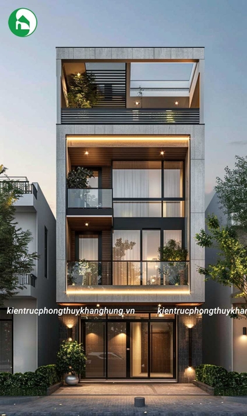 MẪU THIẾT KẾ NHÀ 3 TẦNG 1 TUM HIỆN ĐẠI ĐƯỢC SĂN ĐÓN NHẤT