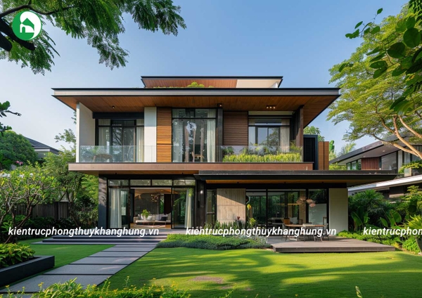 MẪU THIẾT KẾ BIỆT THỰ NHÀ VƯỜN HIỆN ĐẠI SANG TRỌNG 2025