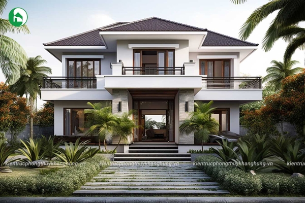 MẪU NHÀ MÁI NHẬT 2 TẦNG HIỆN ĐẠI - XU HƯỚNG KIẾN TRÚC 2025