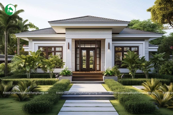 MẪU NHÀ MÁI NHẬT CÓ SÂN VƯỜN DẪN ĐẦU XU HƯỚNG 2024