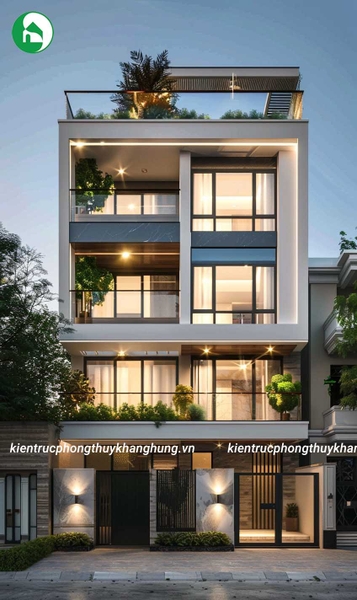MẪU THIẾT KẾ NHÀ PHỐ ĐẸP PHONG CÁCH HIỆN ĐẠI NHẤT 2025