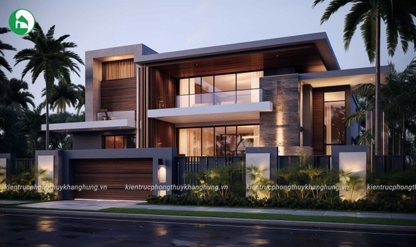 MẪU VILLA 2 TẦNG ĐẸP, HIỆN ĐẠI, SANG TRỌNG VÀ ĐẸP MẮT