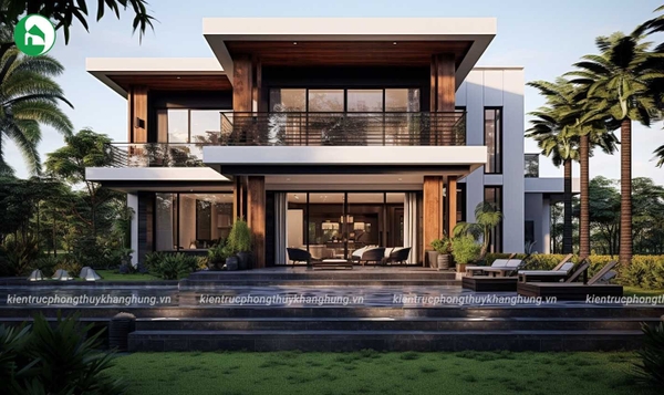 NHÀ MÁI BẰNG 2 TẦNG HIỆN ĐẠI ĐƯỢC ƯA CHUỘNG HÀNG ĐẦU 2024