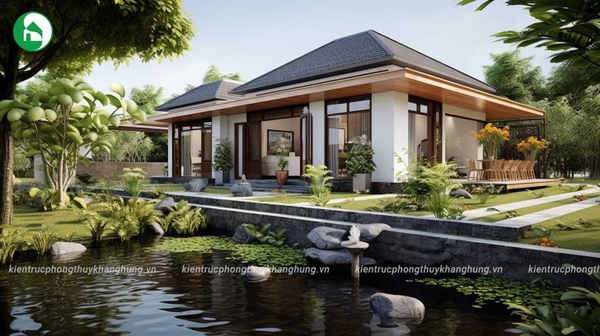 NHÀ MÁI NHẬT 1 TẦNG - XU HƯỚNG THIẾT KẾ GẦN GŨI VỚI THIÊN NHIÊN