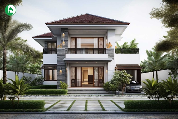 NHÀ MÁI NHẬT 2 TẦNG - XU HƯỚNG KIẾN TRÚC ĐƯỢC ƯA CHUỘNG 2025