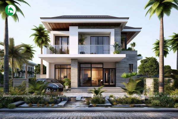 MẪU NHÀ MÁI NHẬT 2 TẦNG ĐẸP HIỆN ĐẠI NĂM 2025