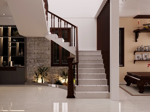 PHONG THỦY CẦU THANG NHÀ Ở VÀ NHỮNG ĐIỀU CẦN LƯU Ý